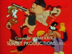 Sunset Productions (1950s, redrawn colorized)