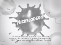 Nickelodeon Network 2006-2009 Logo (B&W)