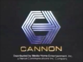 1984 Cannon Films logo (Media Home Entertainment byline)
