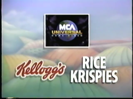 MCA Universal Home Video + Kellog's Rice Krispies (Timmy the Tooth promotional trailer)
