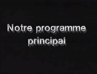 Notre programme principal (Canadian French)