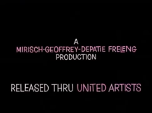 Mirisch-Geoffrey-DePatie-Freleng/United Artists (July 10, 1968)
