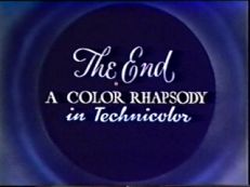 Color Rhapsodies ending (1947)
