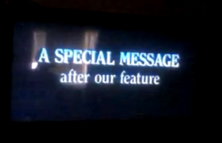 A Special Message After our Feature (1993)
