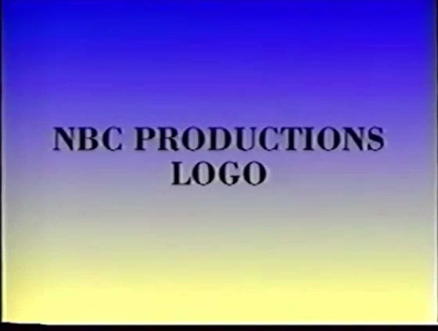 NBC Productions (1999 or 2000)