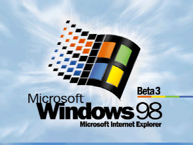 Microsoft Windows 98 (4.10.1681) *Beta 3/Microsoft Internet Explorer* (1998)