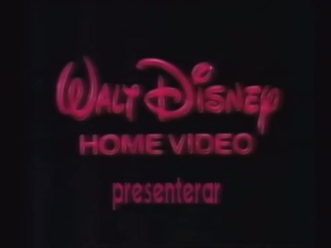 Walt Disney Home Video- Swedish variant (1986)
