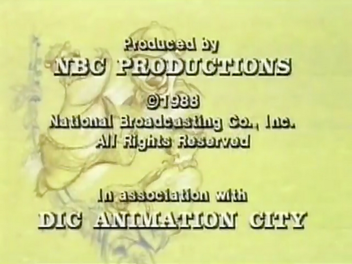 NBC Productions/DiC Animation City (1988)