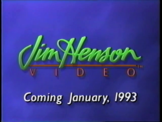 Jim Henson Video (1993) Coming January, 1993