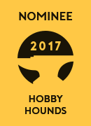 WikiFoundry 2017 Golden Anvil Awards Nominee - Hobby Hounds