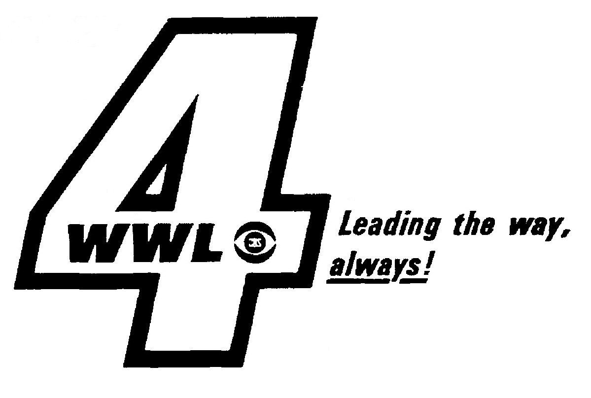 WWL-TV's current "4" emblem, as it first appeared in September 1968.