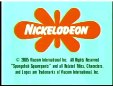 Nickelodeon "The Weird Object" (2005) [SpongeBob]