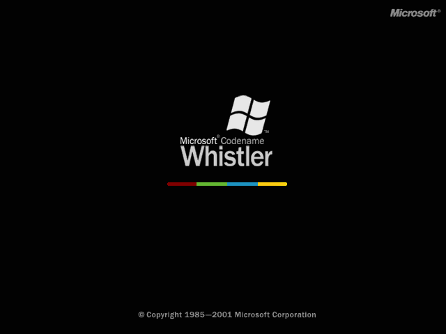 Windows Whistler (Build 2474)