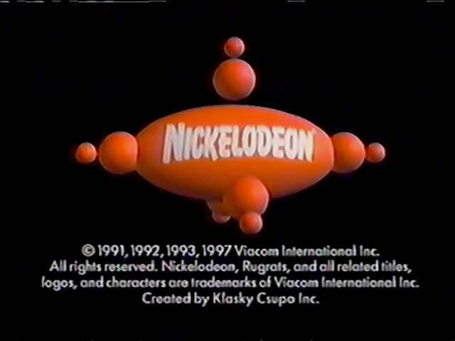 Nickelodeon Home Media Endcaps - Closing Logos
