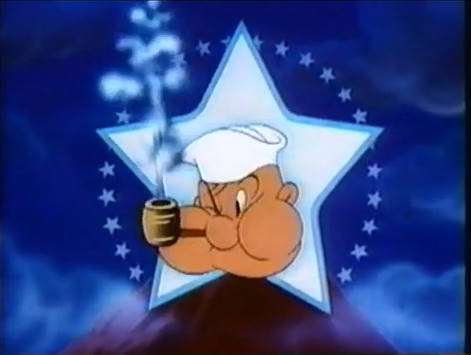 Popeye spinning star