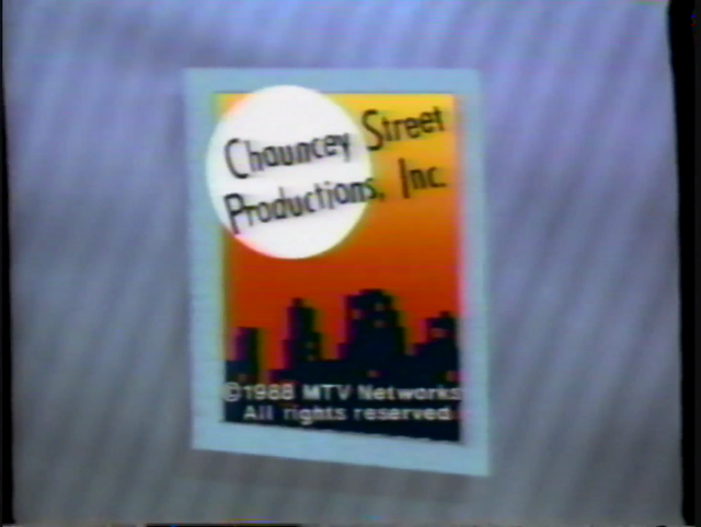 Chauncey Street Productions (1988, w/ copyright stamp)