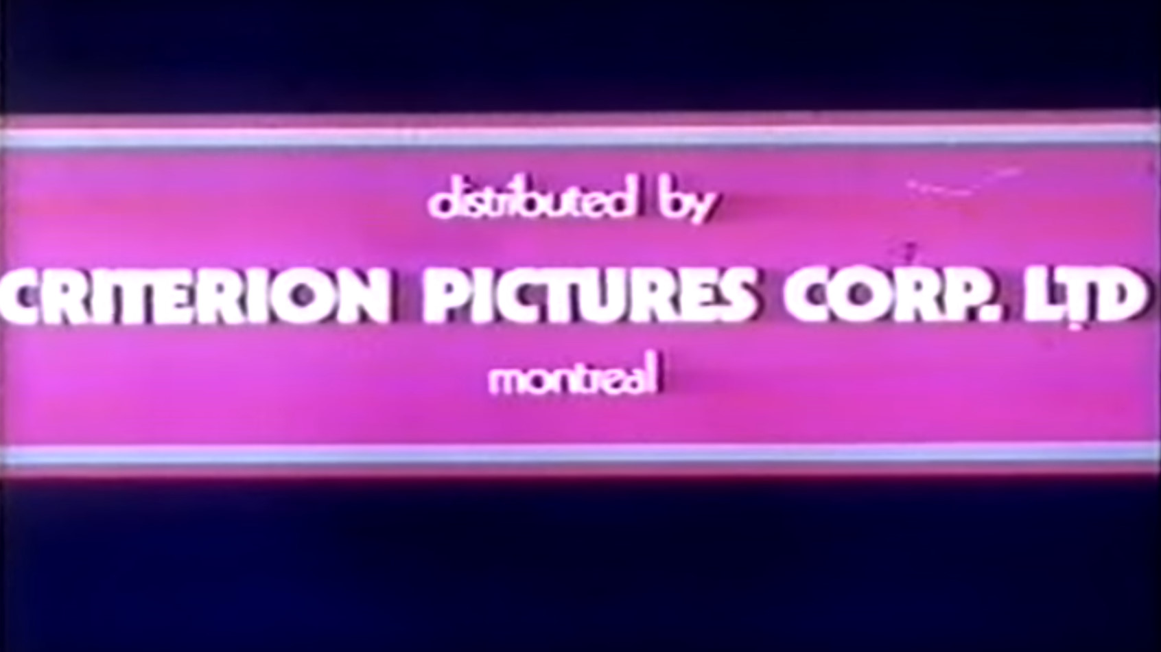 Criterion Pictures Corp, Ltd.