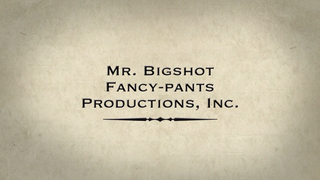 Mr. Bigshot Fancy-Pants Productions, Inc. (October 8, 2007)