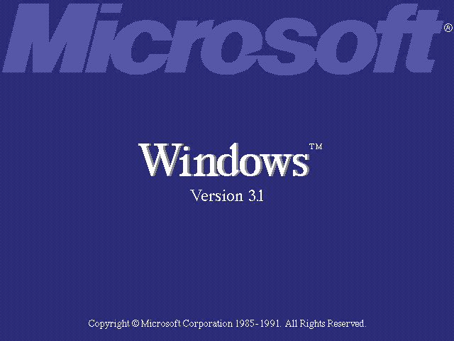 Windows 3.1 (Beta, 3.10.26, April 5, 1991)