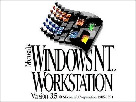 Windows NT Workstation 3.5 startup screen