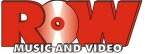 ROW Music and Video Print Logo