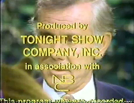 Tonight Show Co.-NBC Production: The Tonight Show (1974)