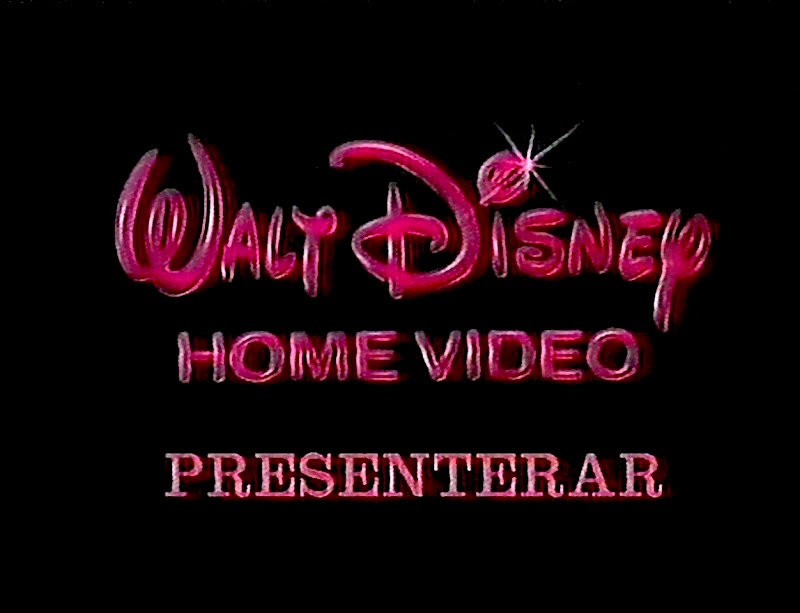 Walt Disney Home Video (Swedish, all caps serif)