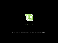 Linux Mint 18 Live CD Shutdown