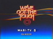 CBS/WABI 1983 (alt. logo)