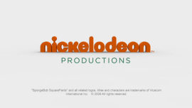 Nickelodeon Productions (2009, Copyright Typo)