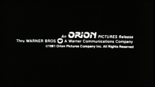 Orion Pictures/Warner Bros (1981)