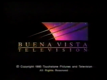 Buena Vista Television (1995, w/ 1993 Touchstone TV copyright stamp)