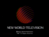 New World Television (1988, w/ copyright stamp)