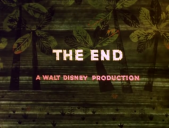 The End - A Walt Disney Production (1960, Golitah II)