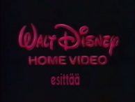 Walt Disney Home Video- Finnish variant (1986)