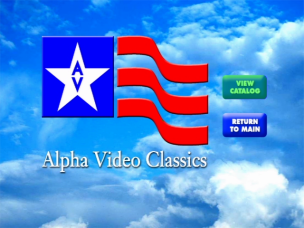 Alpha Video Classics Menu
