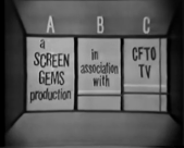 Screen Gems Television/CFTO TV (1962, in-credit)