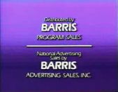 Barris Program-Advertisers: 1987-1989