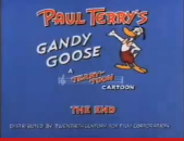 Terrytoons Gandy Goose closing title