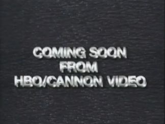 Also Available from HBO Cannon Video Bumper