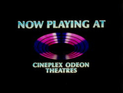 Cineplex Odeon Theatres "Now Playing" (1990s?)