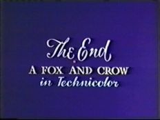 Fox and Crow Alternate Closing Title (1945-1946)