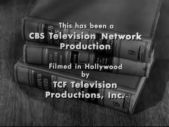 CBS TV Network/TCF TV Productions (1957)