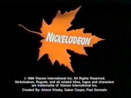 Nickelodeon Leaf (UK; 2000)