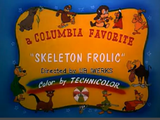Columbia Cartoons Reissue Title (1940s, Ub Iwkers variant)