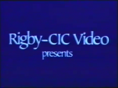Rigby-CIC Video (Early 80's)