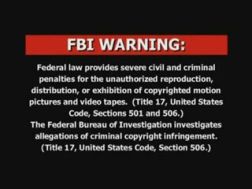 Pioneer FBI Warning screen (Late '90s)