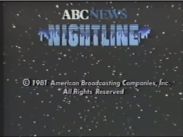 ABC Nightline copyright, 1981