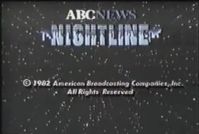 ABC Nightline copyright 1982