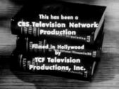 CBS Television Network/TCF Television Productions (1958)